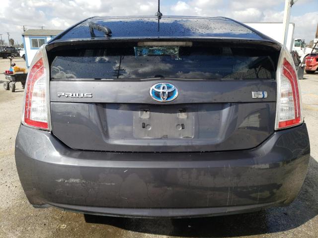 JTDKN3DU9B0271988 - 2011 TOYOTA PRIUS BLACK photo 6