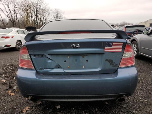 4S3BL626X57226291 - 2005 SUBARU LEGACY 2.5I LIMITED BLUE photo 6