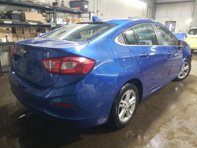 1G1BE5SM8G7267100 - 2016 CHEVROLET CRUZE LT BLUE photo 3