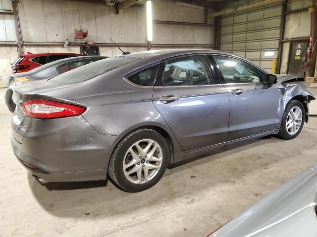 1FA6P0HD5E5365500 - 2014 FORD FUSION SE GRAY photo 3