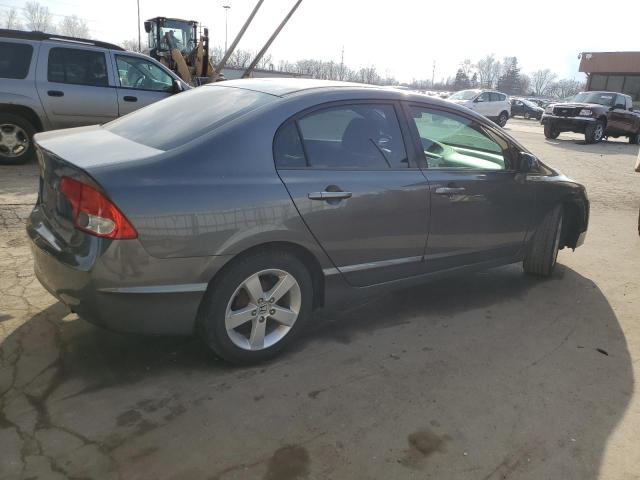 2HGFA1F51AH320832 - 2010 HONDA CIVIC LX GRAY photo 3