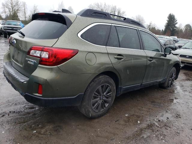 4S4BSAFC9H3372260 - 2017 SUBARU OUTBACK 2.5I PREMIUM GREEN photo 3