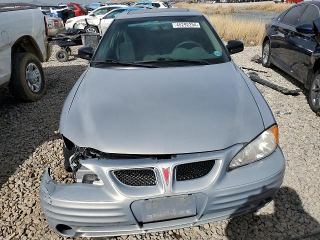 1G2NF52T0YC549141 - 2000 PONTIAC GRAND AM SE1 SILVER photo 5