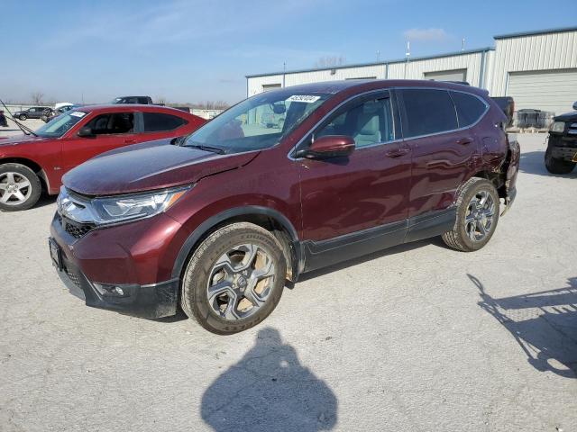 5J6RW2H80HL002640 - 2017 HONDA CR-V EXL BURGUNDY photo 1