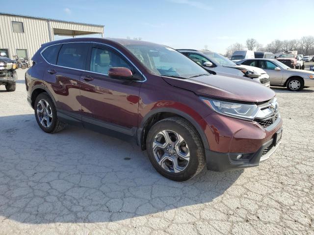 5J6RW2H80HL002640 - 2017 HONDA CR-V EXL BURGUNDY photo 4