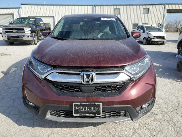 5J6RW2H80HL002640 - 2017 HONDA CR-V EXL BURGUNDY photo 5