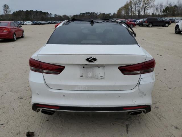 5XXGV4L23GG086238 - 2016 KIA OPTIMA SXL WHITE photo 6