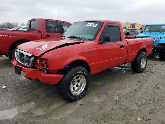 1FTYR10C4XPA02442 - 1999 FORD RANGER RED photo 1