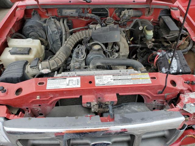1FTYR10C4XPA02442 - 1999 FORD RANGER RED photo 11