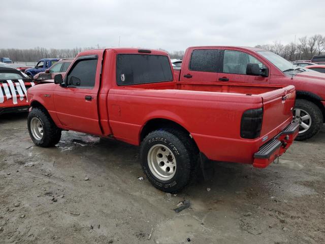 1FTYR10C4XPA02442 - 1999 FORD RANGER RED photo 2