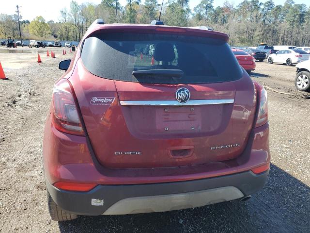 KL4CJASB4JB706905 - 2018 BUICK ENCORE PREFERRED RED photo 6