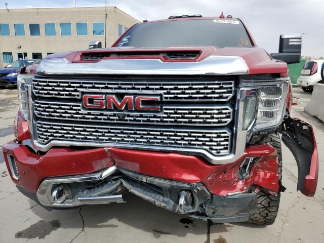 1GT49REY1LF300965 - 2020 GMC SIERRA K2500 DENALI BURGUNDY photo 5