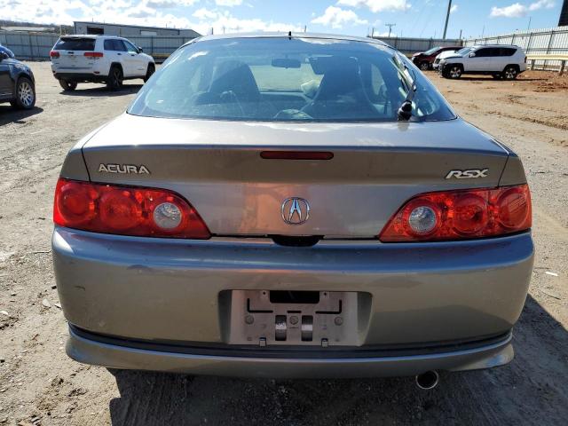 JH4DC54846S014226 - 2006 ACURA RSX GRAY photo 6