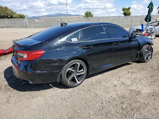 1HGCV1F32JA244557 - 2018 HONDA ACCORD SPORT BLACK photo 3