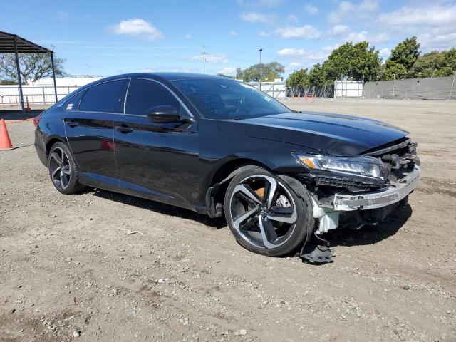 1HGCV1F32JA244557 - 2018 HONDA ACCORD SPORT BLACK photo 4