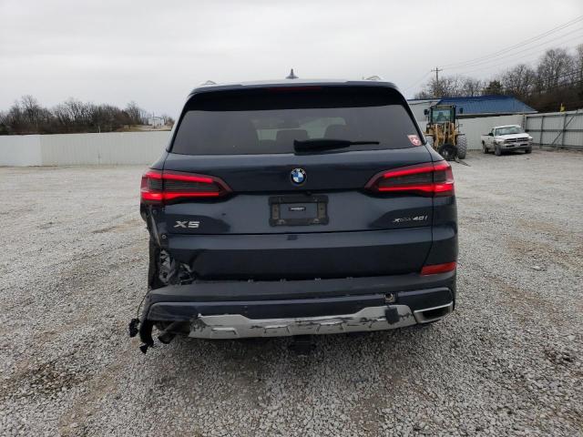 5UXCR6C00M9E80741 - 2021 BMW X5 XDRIVE40I GRAY photo 6