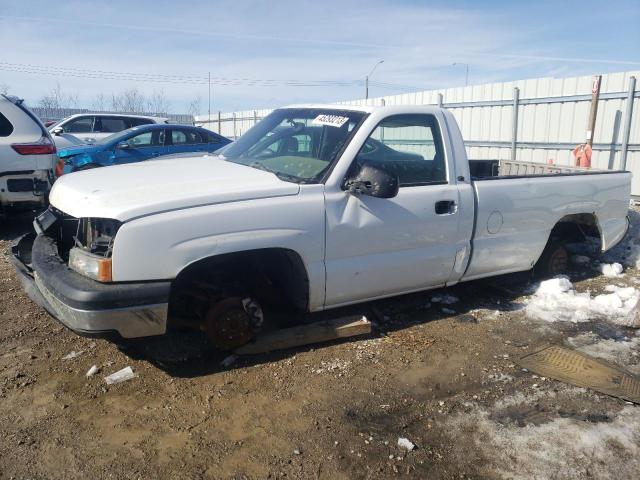 3GCEC14X36G203026 - 2006 CHEVROLET SILVER1500 C1500 WHITE photo 1