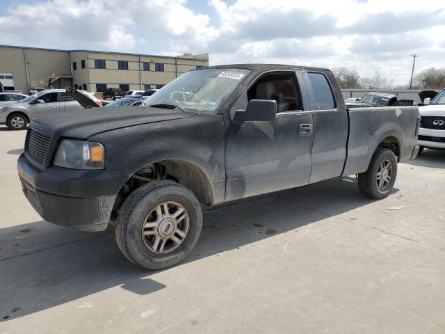 1FTRX12W77FB24929 - 2007 FORD F150 BLACK photo 1