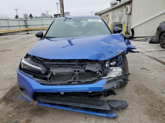 2HGFE2F5XRH501286 - 2024 HONDA CIVIC SPORT BLUE photo 5