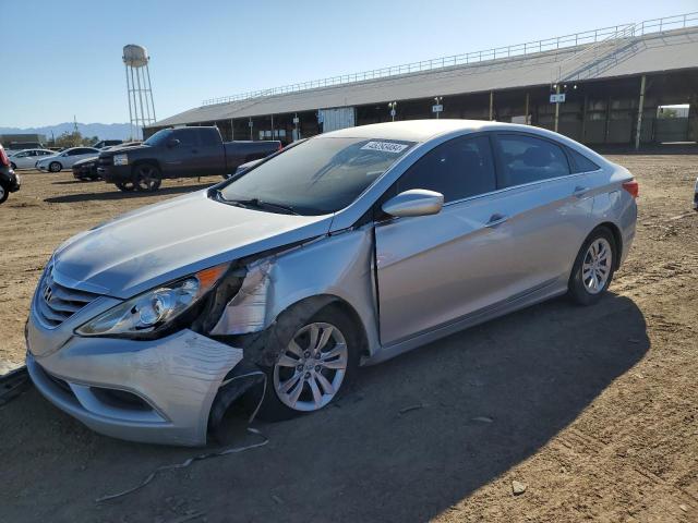 5NPEB4ACXDH537922 - 2013 HYUNDAI SONATA GLS SILVER photo 1