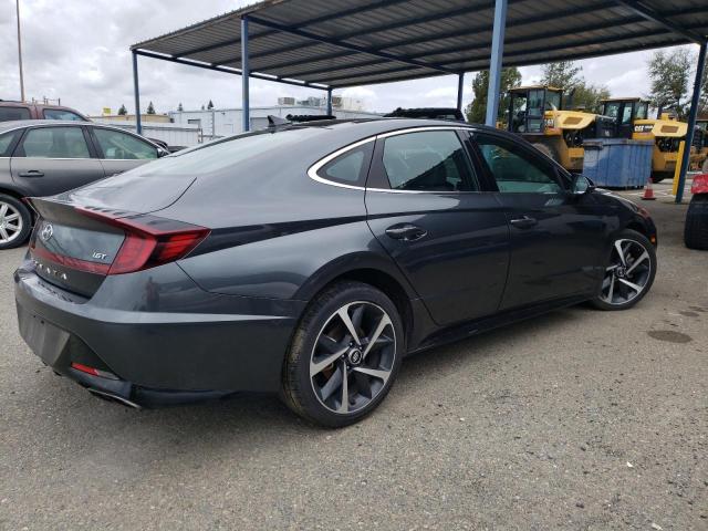 KMHL44J24PA274911 - 2023 HYUNDAI SONATA SEL PLUS GRAY photo 3