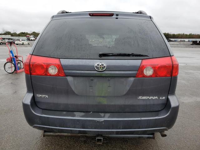 5TDZA23C36S554872 - 2006 TOYOTA SIENNA CE BLUE photo 6