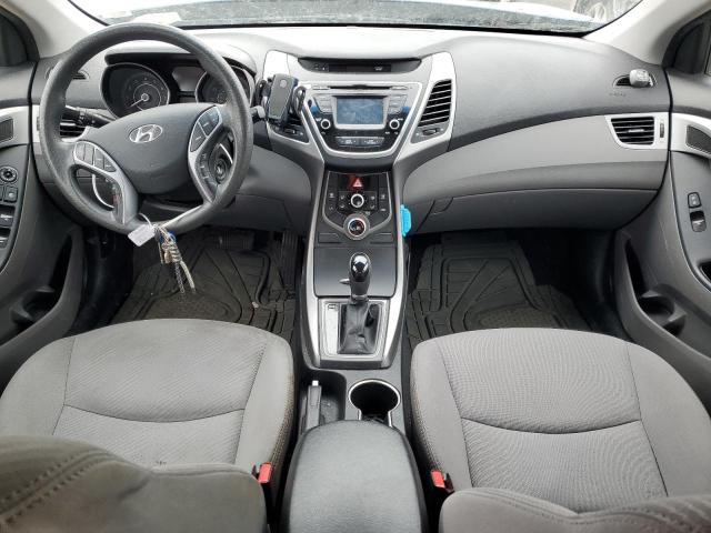 5NPDH4AE1FH629371 - 2015 HYUNDAI ELANTRA SE BLUE photo 8