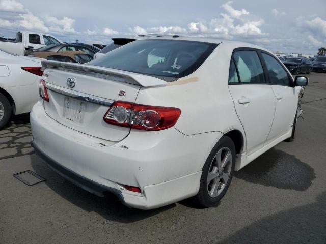 2T1BU4EEXBC706751 - 2011 TOYOTA COROLLA BASE WHITE photo 3