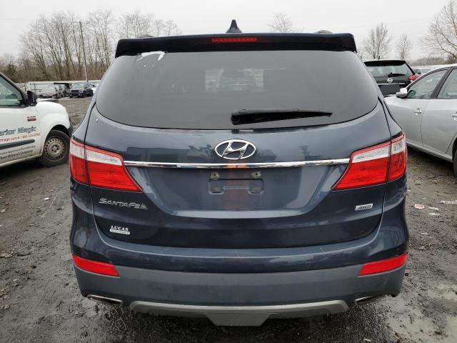 KM8SMDHF5GU152464 - 2016 HYUNDAI SANTA FE SE BLUE photo 6