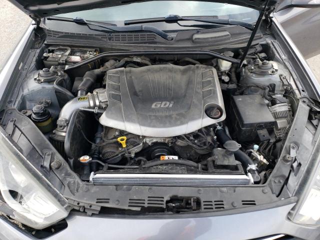 KMHHU6KJ0FU127599 - 2015 HYUNDAI GENESIS CO 3.8L GRAY photo 11