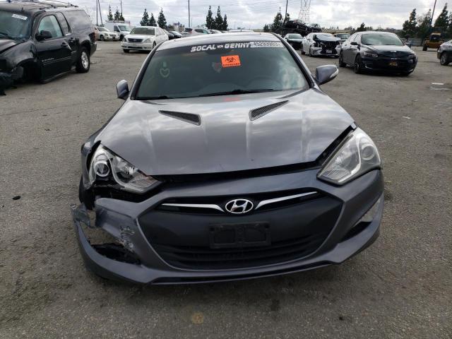 KMHHU6KJ0FU127599 - 2015 HYUNDAI GENESIS CO 3.8L GRAY photo 5