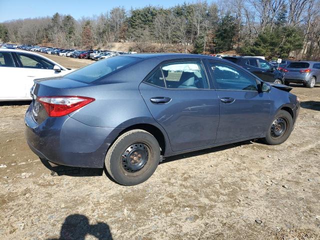 2T1BURHE4EC120396 - 2014 TOYOTA COROLLA L GRAY photo 3