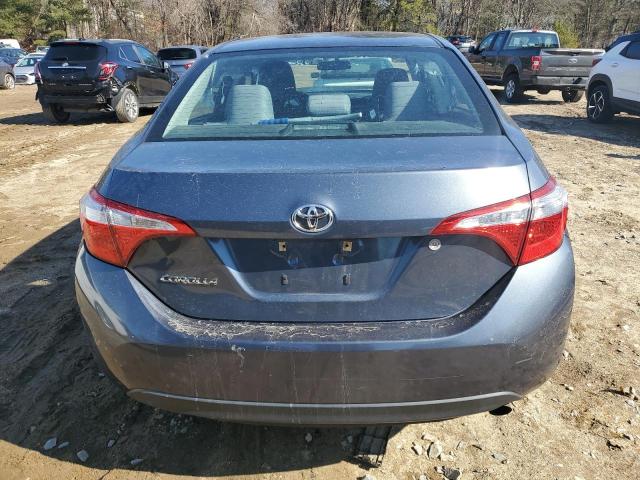 2T1BURHE4EC120396 - 2014 TOYOTA COROLLA L GRAY photo 6