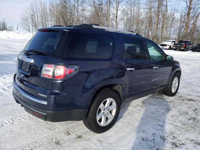 1GKKVPKD2FJ301539 - 2015 GMC ACADIA SLE BLUE photo 3