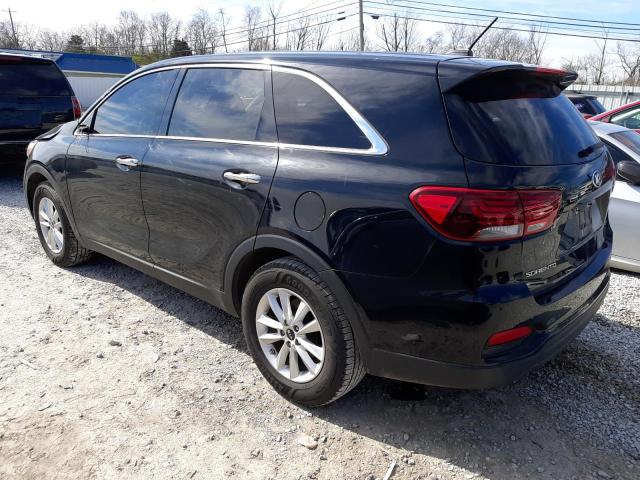 5XYPG4A3XKG501324 - 2019 KIA SORENTO L BLACK photo 2