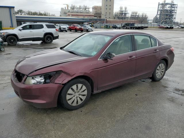 1HGCP2F31AA117167 - 2010 HONDA ACCORD LX BURGUNDY photo 1