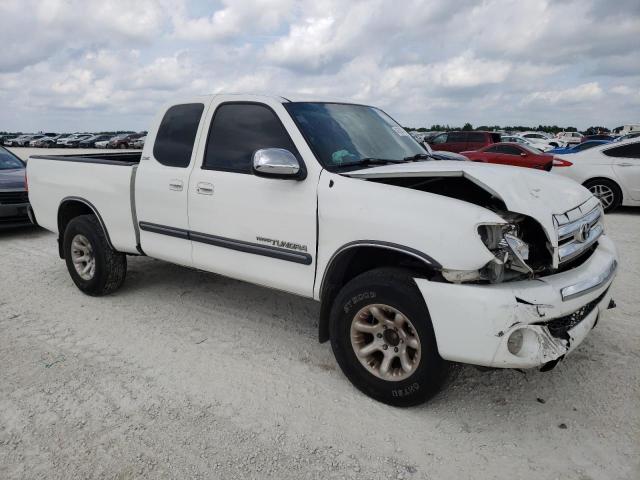 5TBRU34145S443507 - 2005 TOYOTA TUNDRA ACCESS CAB SR5 WHITE photo 4