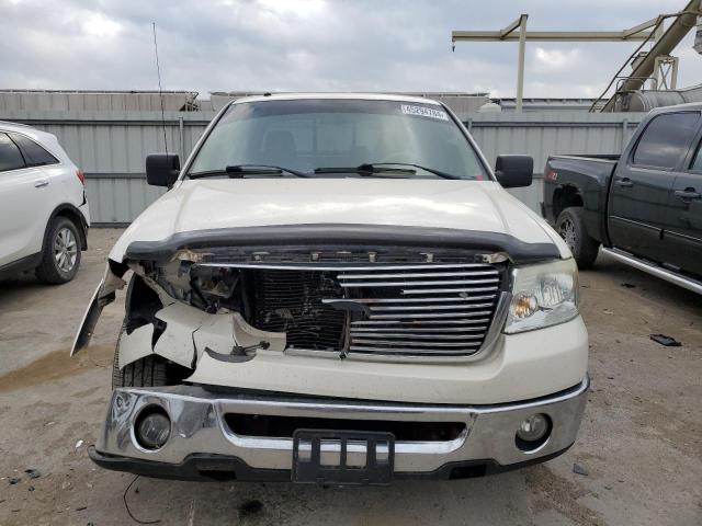 1FTPW12V28KB73272 - 2008 FORD F150 SUPERCREW WHITE photo 5