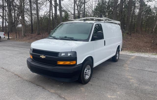 1GCWGAFP3K1222996 - 2019 CHEVROLET EXPRESS G2 WHITE photo 2