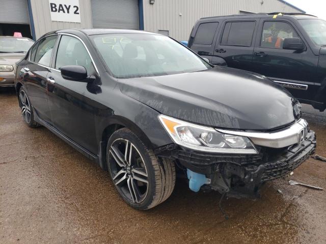 1HGCR2F59GA159655 - 2016 HONDA ACCORD SPORT BLACK photo 4