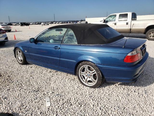 WBABS53442EV88146 - 2002 BMW 330 CI BLUE photo 2