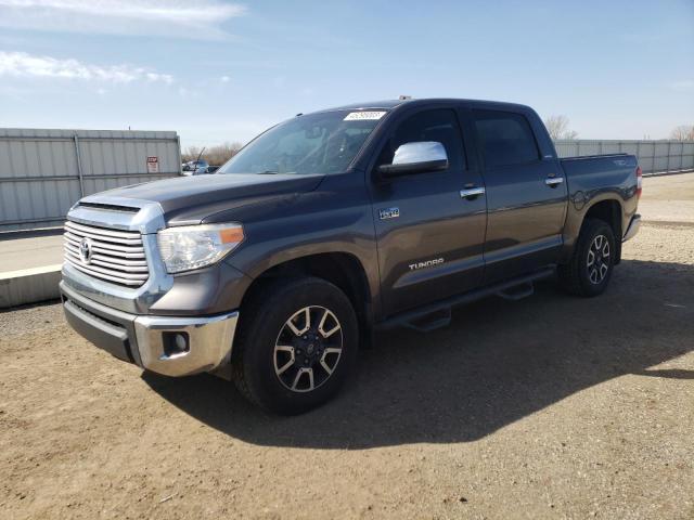 5TFHW5F16GX515519 - 2016 TOYOTA TUNDRA CREWMAX LIMITED GRAY photo 1