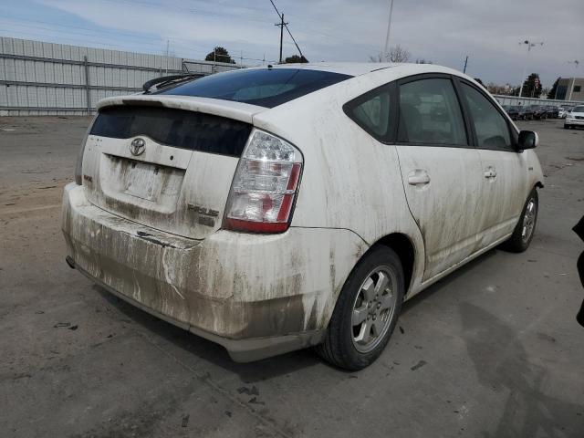 JTDKB20U283419298 - 2008 TOYOTA PRIUS WHITE photo 3