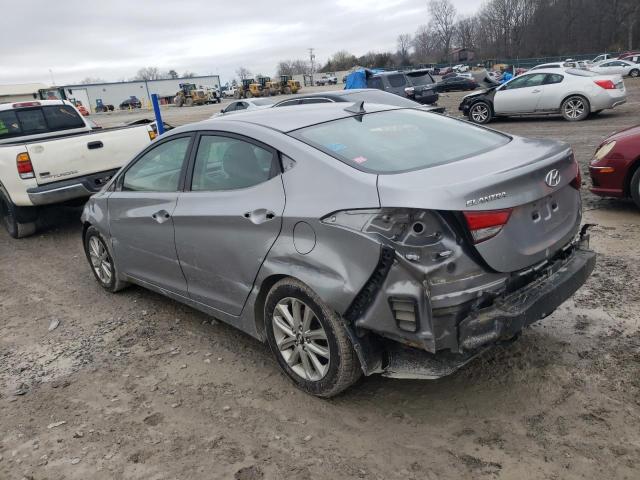 KMHDH4AE2EU088265 - 2014 HYUNDAI ELANTRA SE SILVER photo 2