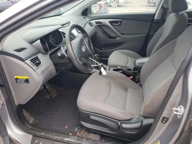 KMHDH4AE2EU088265 - 2014 HYUNDAI ELANTRA SE SILVER photo 7