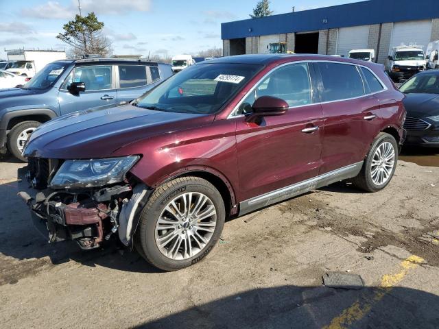 2LMPJ8LR2HBL13260 - 2017 LINCOLN MKX RESERVE BURGUNDY photo 1