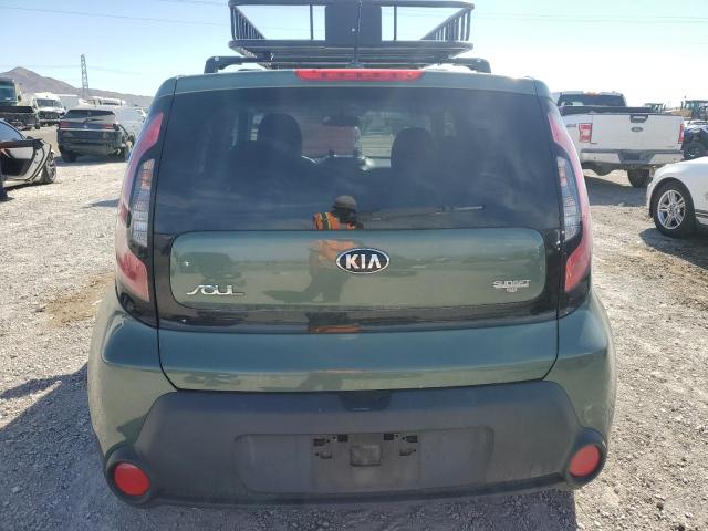 KNDJN2A26E7023721 - 2014 KIA SOUL GREEN photo 6