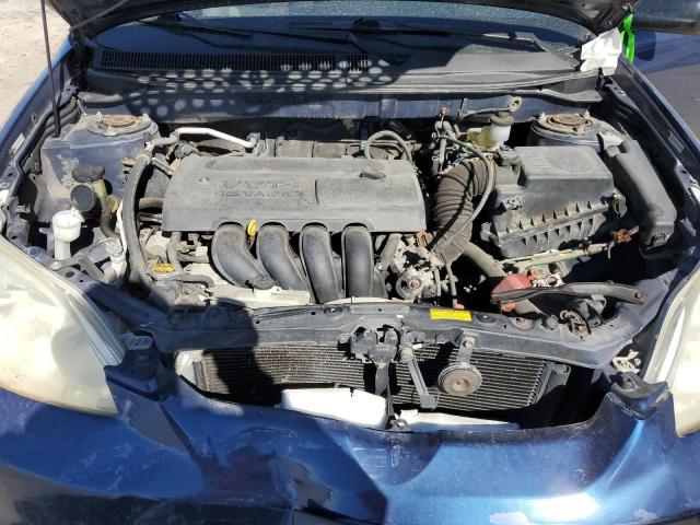 2T1KR32E93C045487 - 2003 TOYOTA COROLLA MA XR BLUE photo 11
