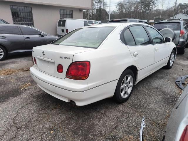 JT8BD69S210115977 - 2001 LEXUS GS 300 WHITE photo 4