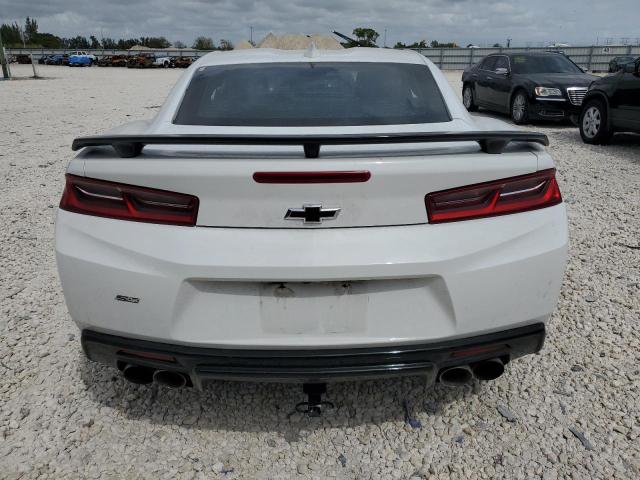 1G1FE1R72J0123987 - 2018 CHEVROLET CAMARO SS WHITE photo 6